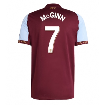 Billige Fotballdrakt Aston Villa John McGinn #7 Replika Hjemmedrakt 2025-26 Kortermet